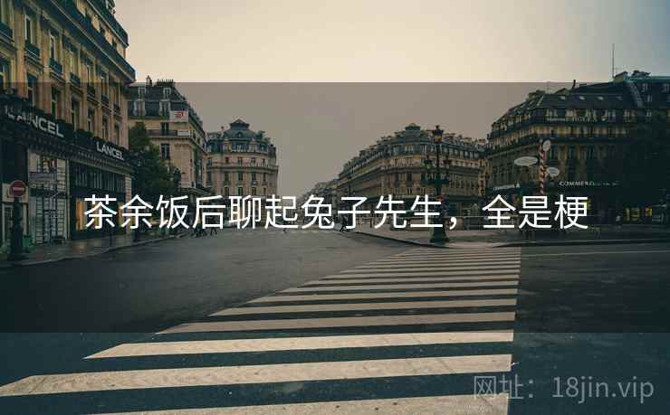 茶余饭后聊起兔子先生,全是梗 茶余饭后聊起兔子先生,全是梗