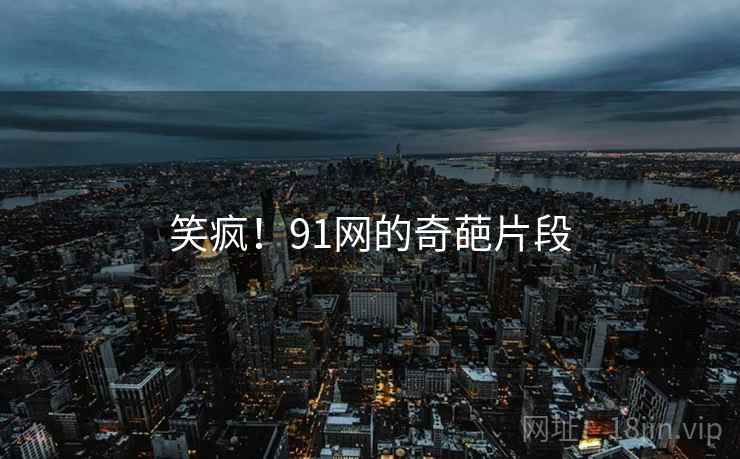 笑疯!91网的奇葩片段 笑疯!91网的奇葩片段