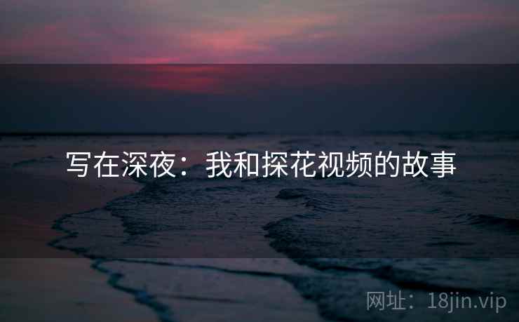 写在深夜:我和探花视频的故事 写在深夜:我和探花视频的故事