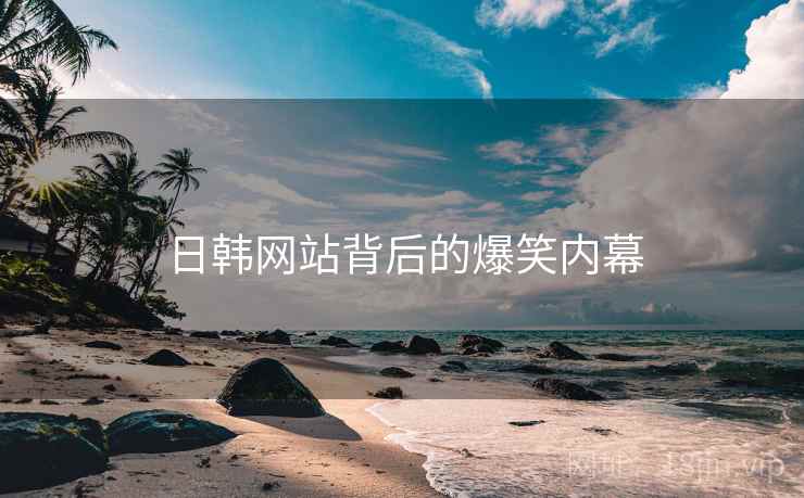 日韩网站背后的爆笑内幕 日韩网站背后的爆笑内幕