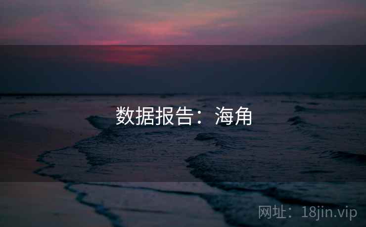 数据报告:海角 数据报告:海角